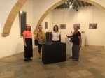 Inci Kansu, Ismet Tatar, Emel Samioglu and I visiting the exhibition